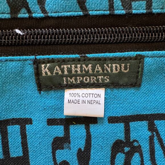 Kathmandu Cotton Boho Crossbody Bag - Picture 6 of 8